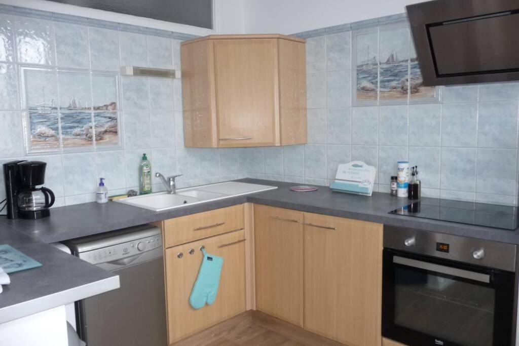 12 Rdc Appartement 2 Chambres Jardin Terrasse Ploneour-Lanvern Ngoại thất bức ảnh